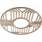 Ekena Millwork Empire Wood Fretwork Pierced Ceiling Medallion, Red Oak, 18"OD x 6 5/8"ID x 1/4"T CMWP18X18X0250EPRO - alternate 5